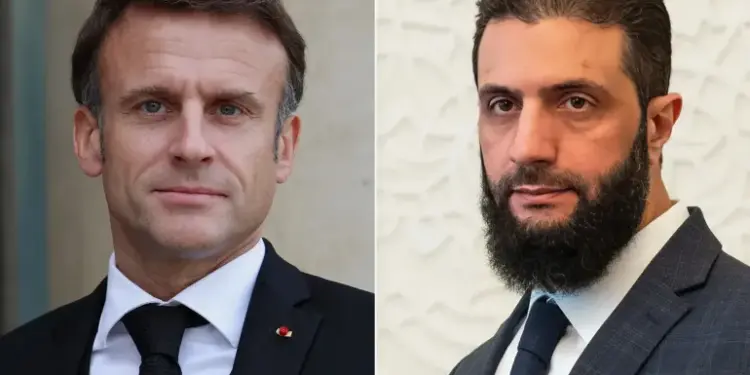 Al-Sharaa spricht in Frankreich über den Wiederaufbau Syriens und wirtschaftliche Zusammenarbeit