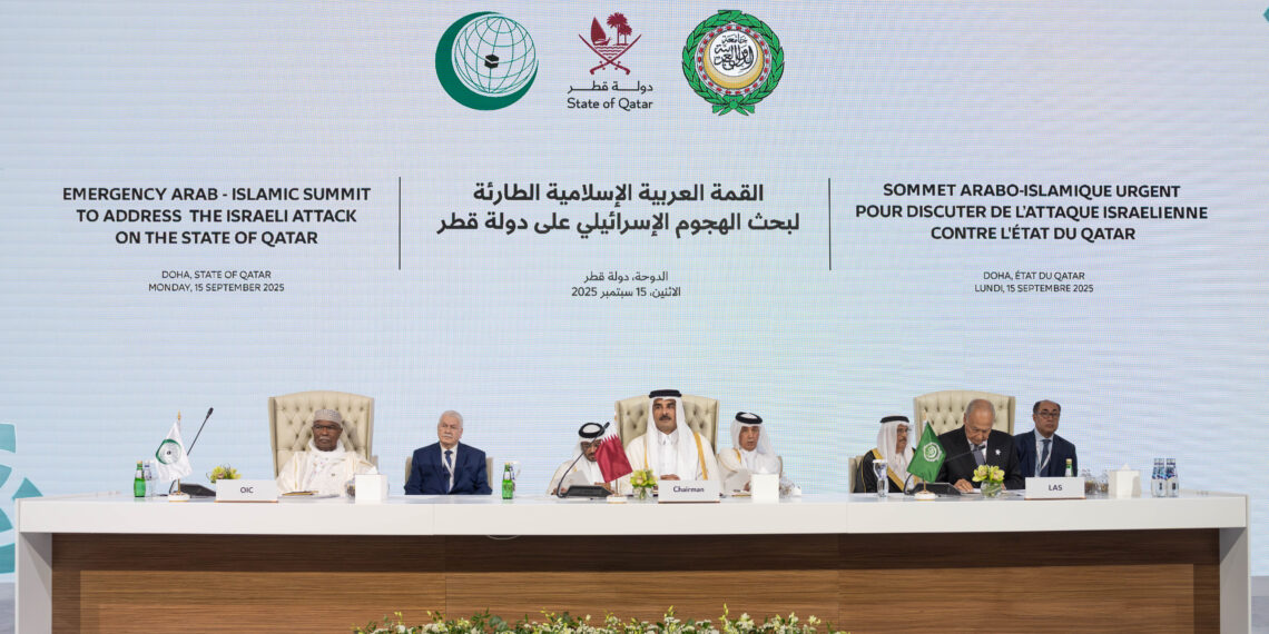 أمير قطر: العدوان الإسرائيلي غادر وجبان والحرب على غزة إبادة جماعية